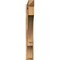 Ekena Millwork Balboa Arts & Crafts Rough Sawn Outlooker, Western Red Cedar, 6"W x 44"D x 44"H OUT06X44X44BOA03RWR - alternate 3
